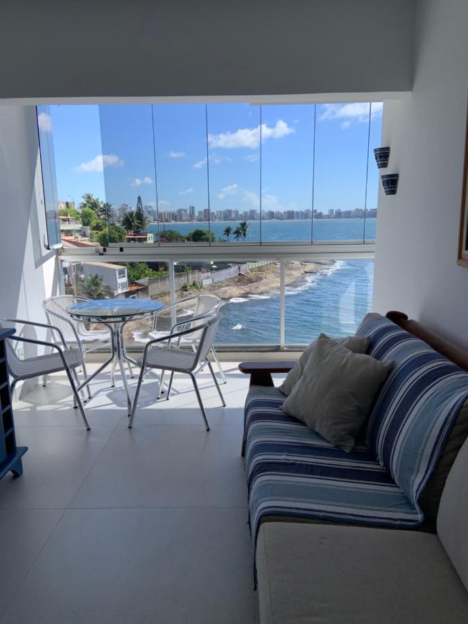 Apartamento Vista Do Mar, Pe Na Areia E Aguas Tranquilas, No Cento De Guarapari Εξωτερικό φωτογραφία