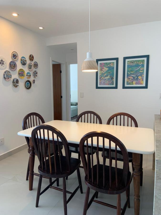 Apartamento Vista Do Mar, Pe Na Areia E Aguas Tranquilas, No Cento De Guarapari Εξωτερικό φωτογραφία
