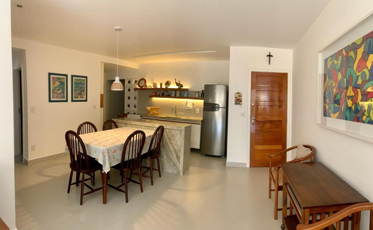 Apartamento Vista Do Mar, Pe Na Areia E Aguas Tranquilas, No Cento De Guarapari Εξωτερικό φωτογραφία