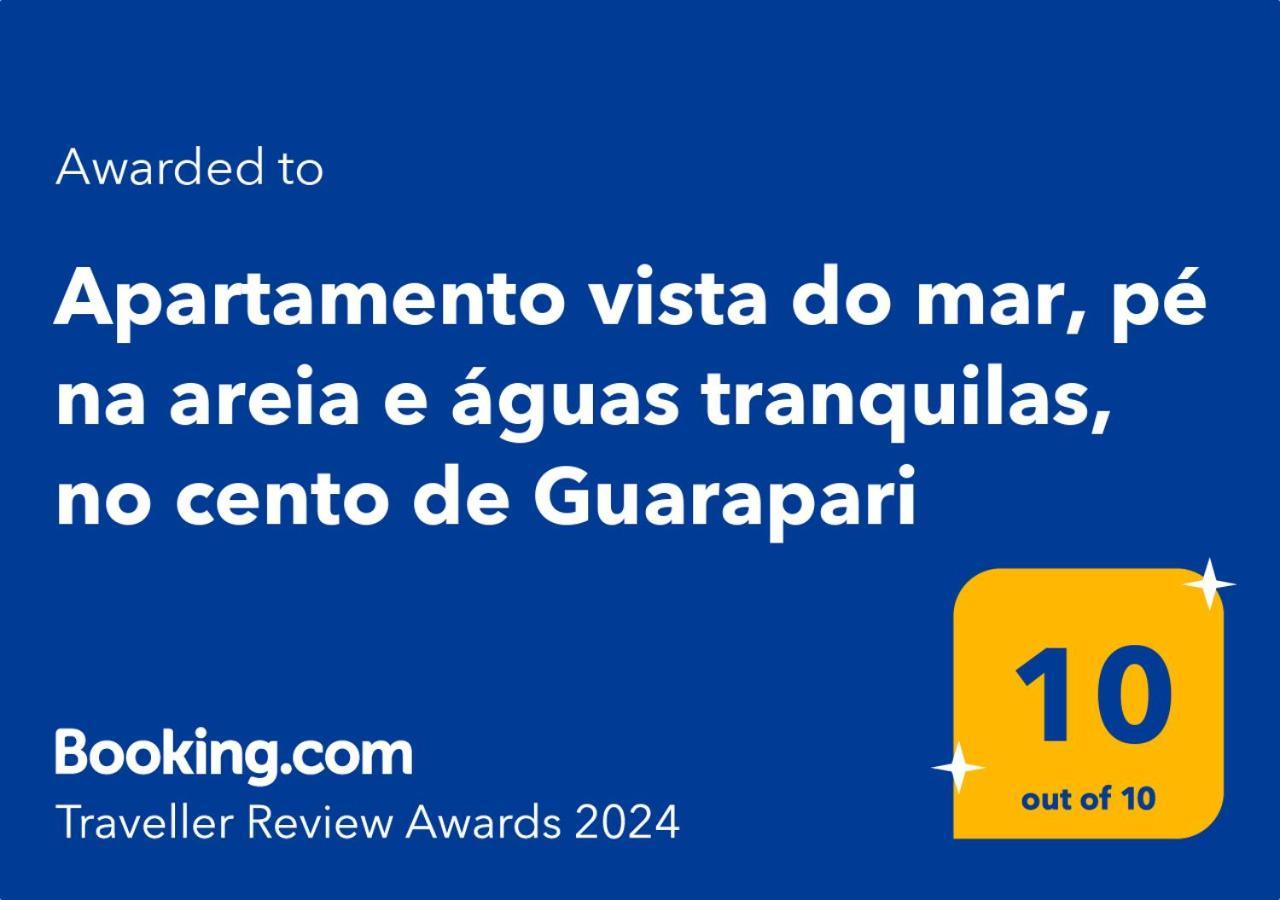 Apartamento Vista Do Mar, Pe Na Areia E Aguas Tranquilas, No Cento De Guarapari Εξωτερικό φωτογραφία
